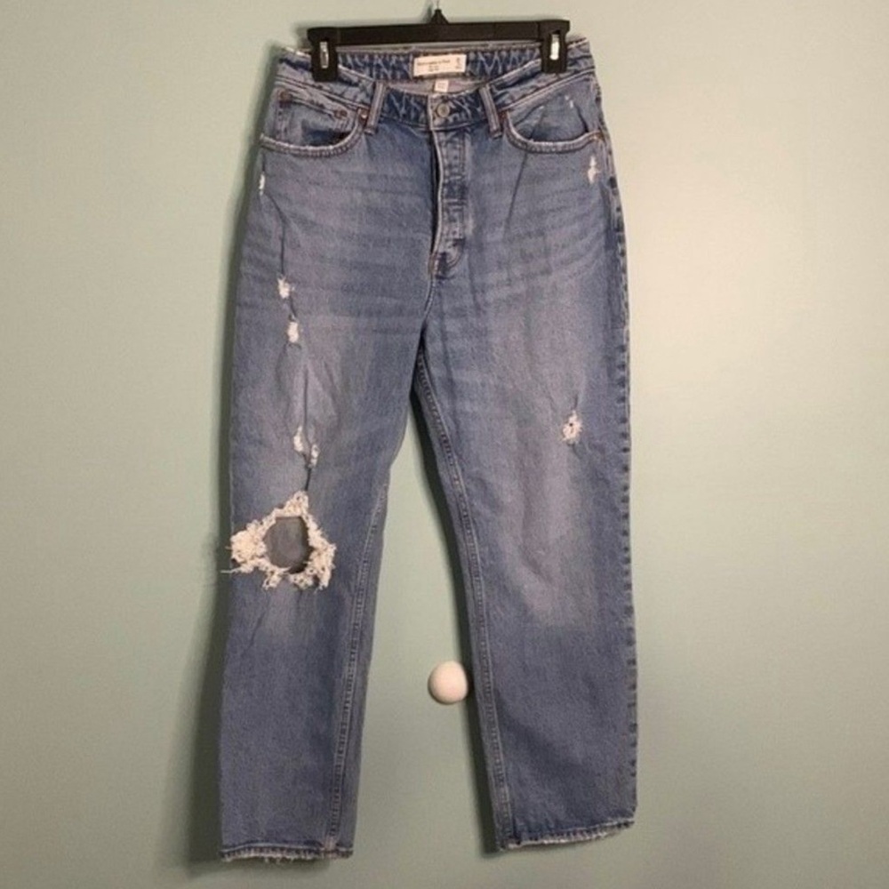 Abercrombie Curve Love The Dad High Rise Jean